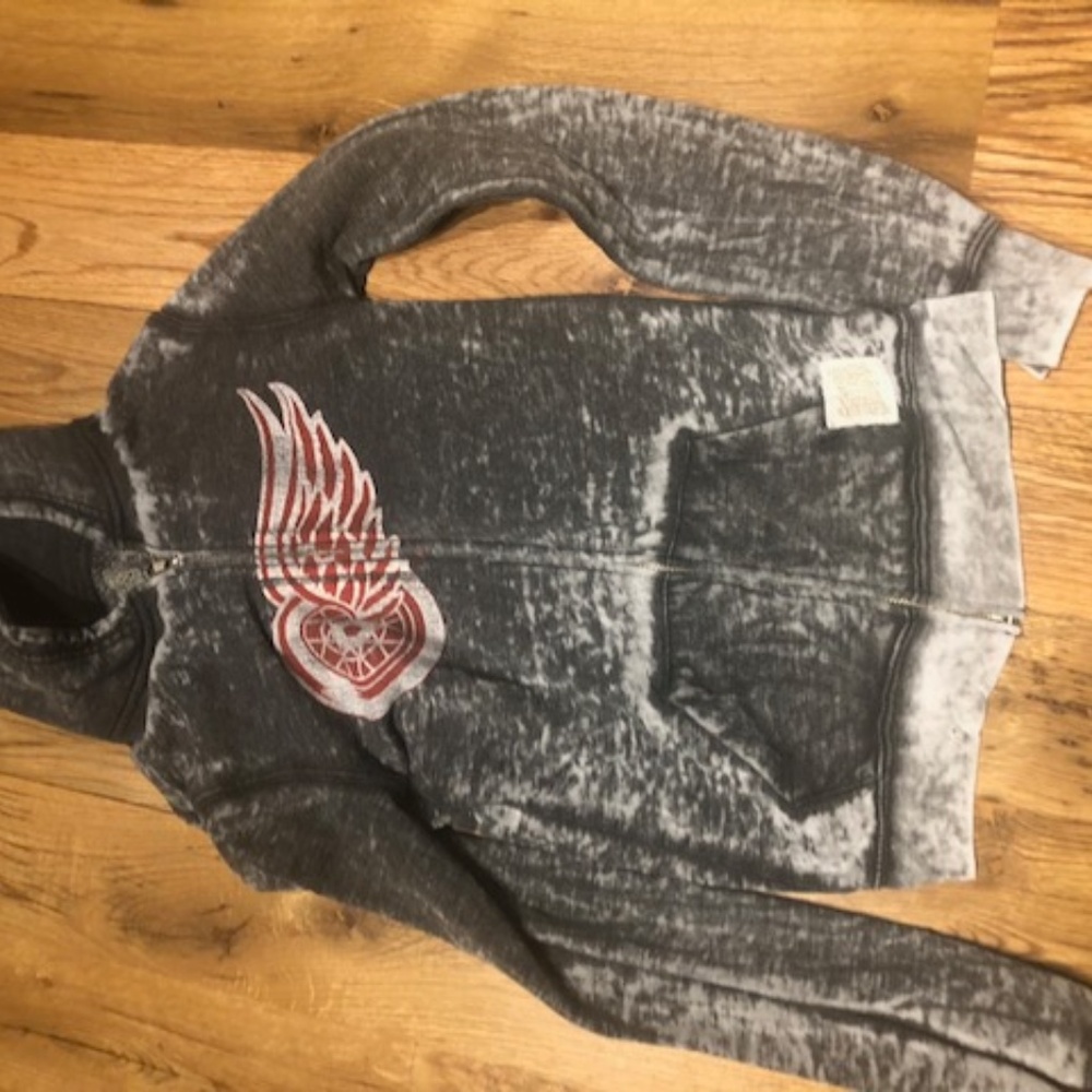 Detroit Red Wings Hockey logo hoody
